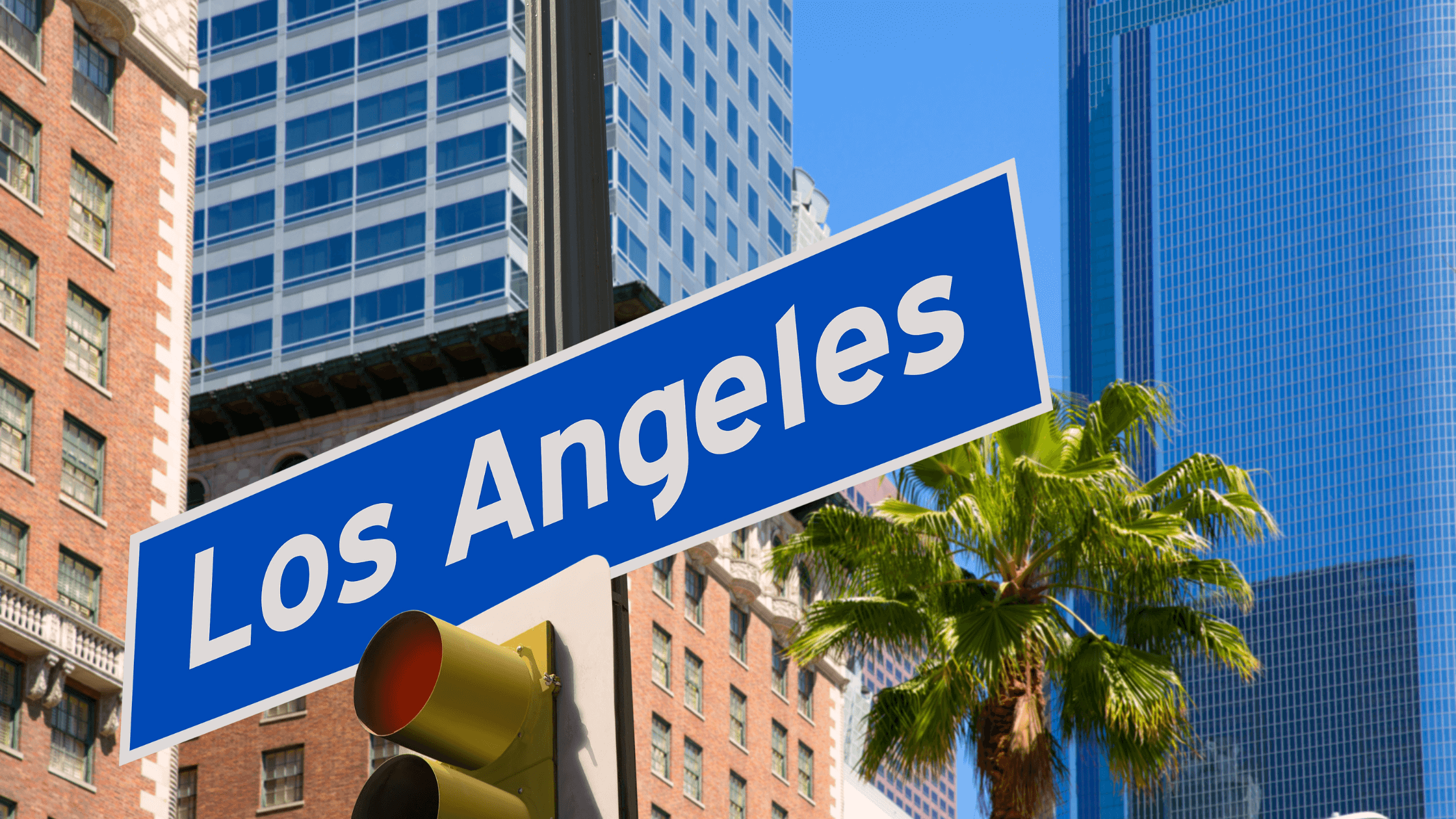 Los Angeles street sign "sell your Buick in Los Angeles